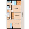 奈良線/奈良駅 徒歩19分 1階 1年未満 2LDKの間取り