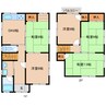 近鉄難波線・奈良線/新大宮駅 徒歩18分 1-2階 築41年 5DKの間取り