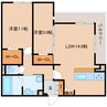 近鉄京都線/近鉄奈良駅 徒歩6分 2階 建築中 2LDKの間取り