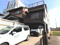 大型ガレージの家