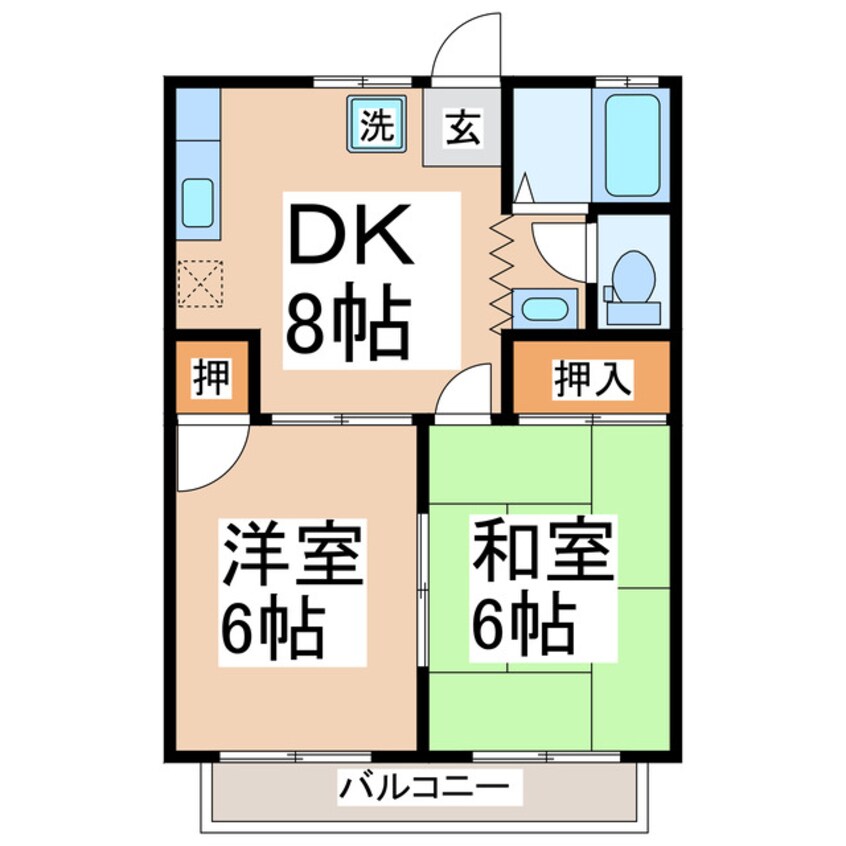 間取図 ロイヤルハイツＴ