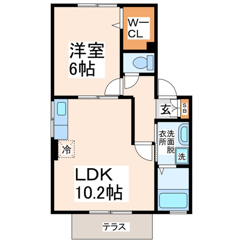 間取図 ウィンダイワ
