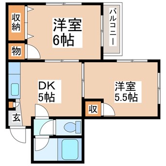 間取図 サニーライフクオン