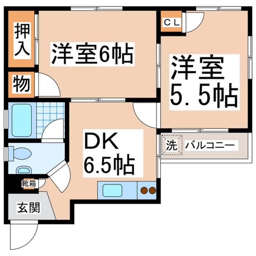 間取図 サニーライフクオン