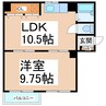 グリーンマンション 1LDKの間取り