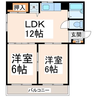 間取図 グリーンマンション