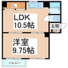 グリーンマンション 1LDKの間取り