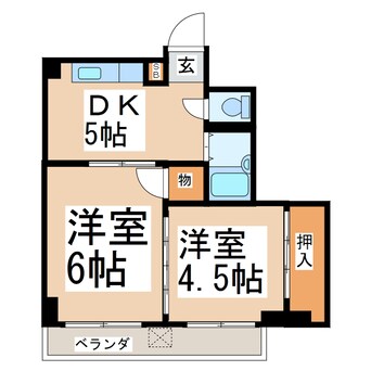 間取図 グリーンマンション