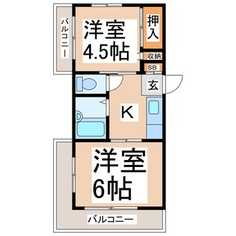 間取図 グリーンマンション