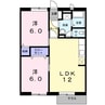 エトワール（須屋） 2LDKの間取り