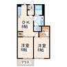 ジュネス清水 2DKの間取り
