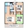 ＯＡＫ飛田 2LDKの間取り