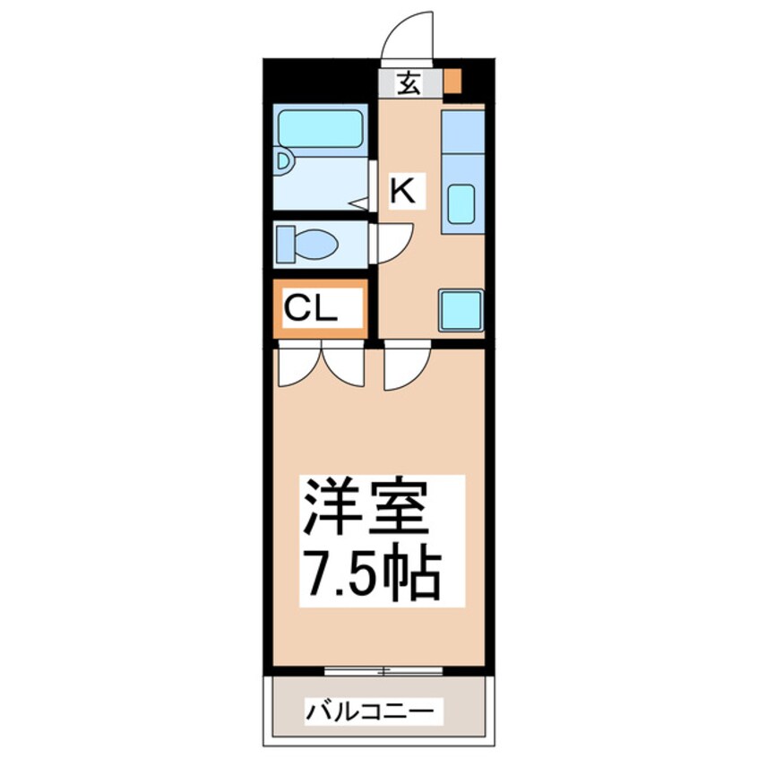 間取図 ロフティ三軒町