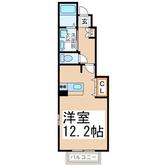 間取図 ピュアティ壱番館