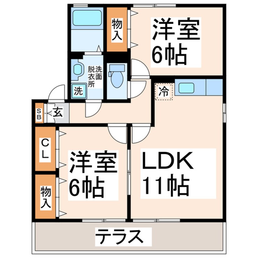 間取図 ラフォーレ光