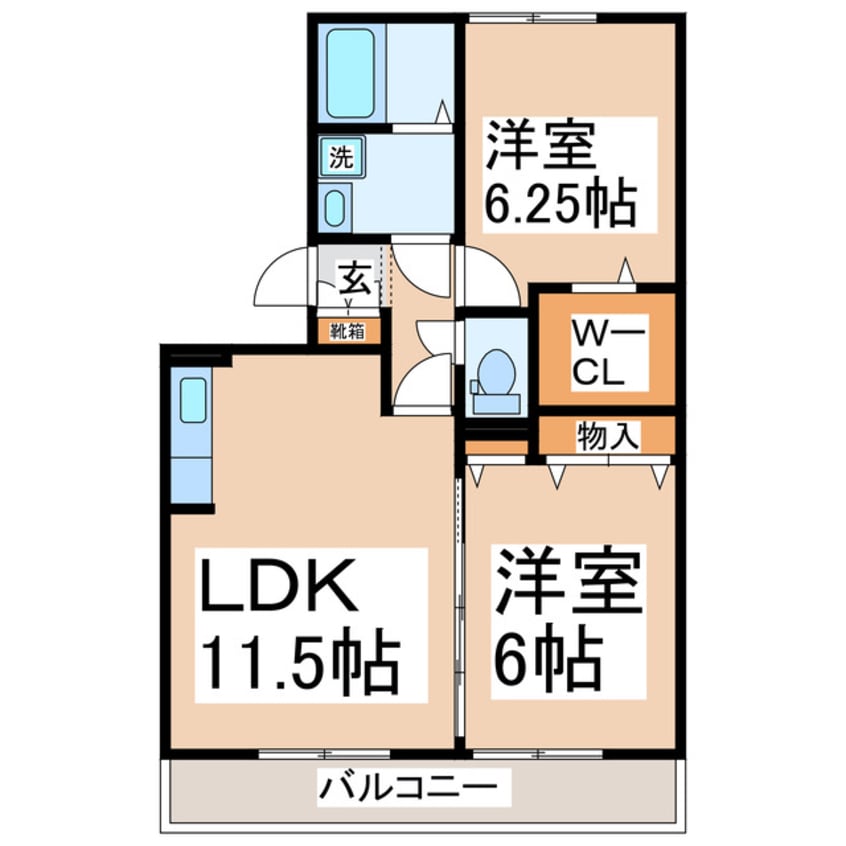 間取図 コトー鹿子木