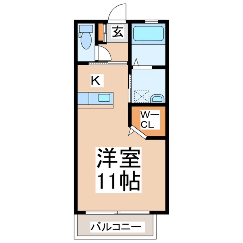 間取図 サンレーベン黒髪