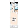 ＢＯＮＨＯＵＳＥ 1Kの間取り
