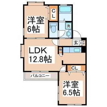 間取図 グレース・Ｍ