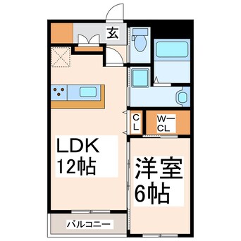 間取図 ホワイトステージ・熊本西