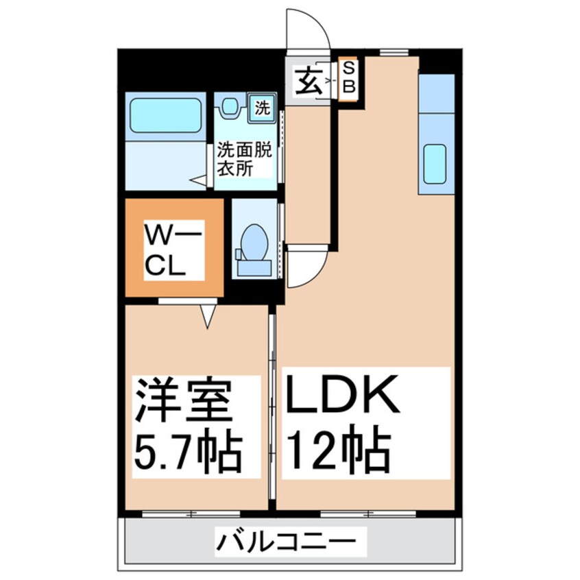 間取図 清水東町マンション