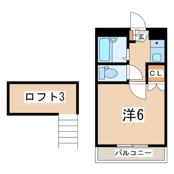 間取図 KUROKAMIⅡレジデンス