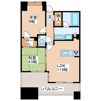 間取図 アルカサール・アルバ代継橋