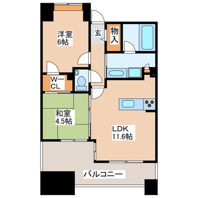 間取図 アルカサール・アルバ代継橋