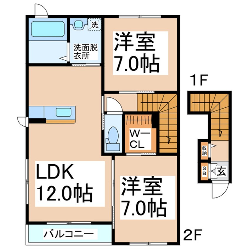 間取図 ウィダーホール　25