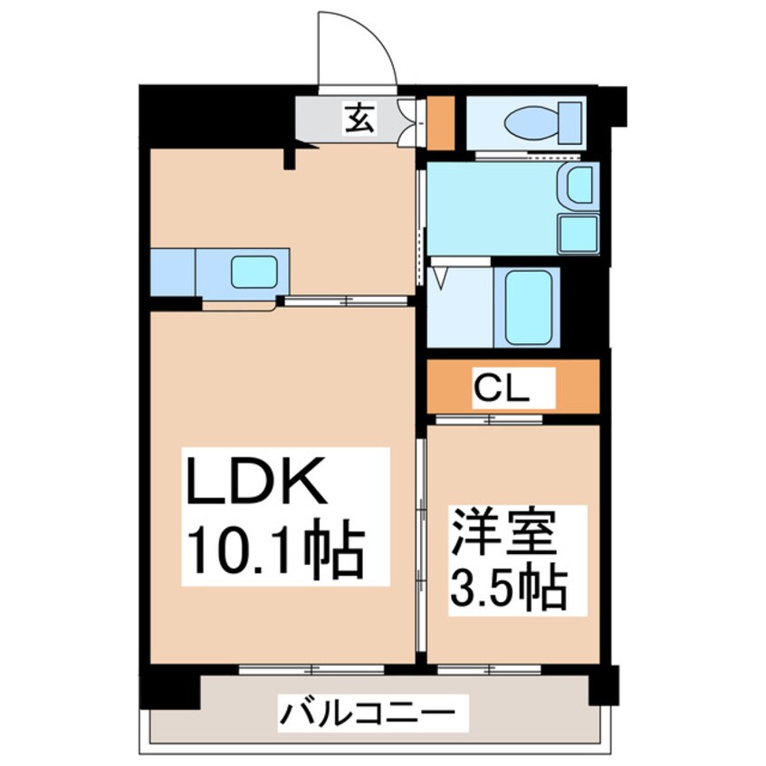 間取図 ＬＳ薬園