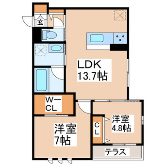 間取図 シエロ・ガーデン　ネクスト