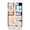 MA CHAMBRE 1LDKの間取り