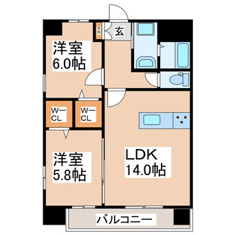 間取図 エレイネ菊陽