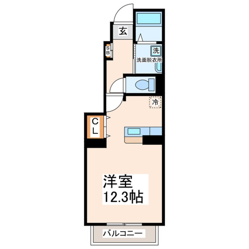 間取図 サザンクロス
