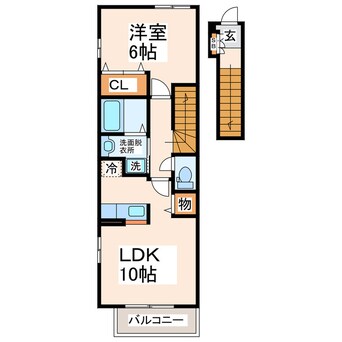 間取図 サザンクロス