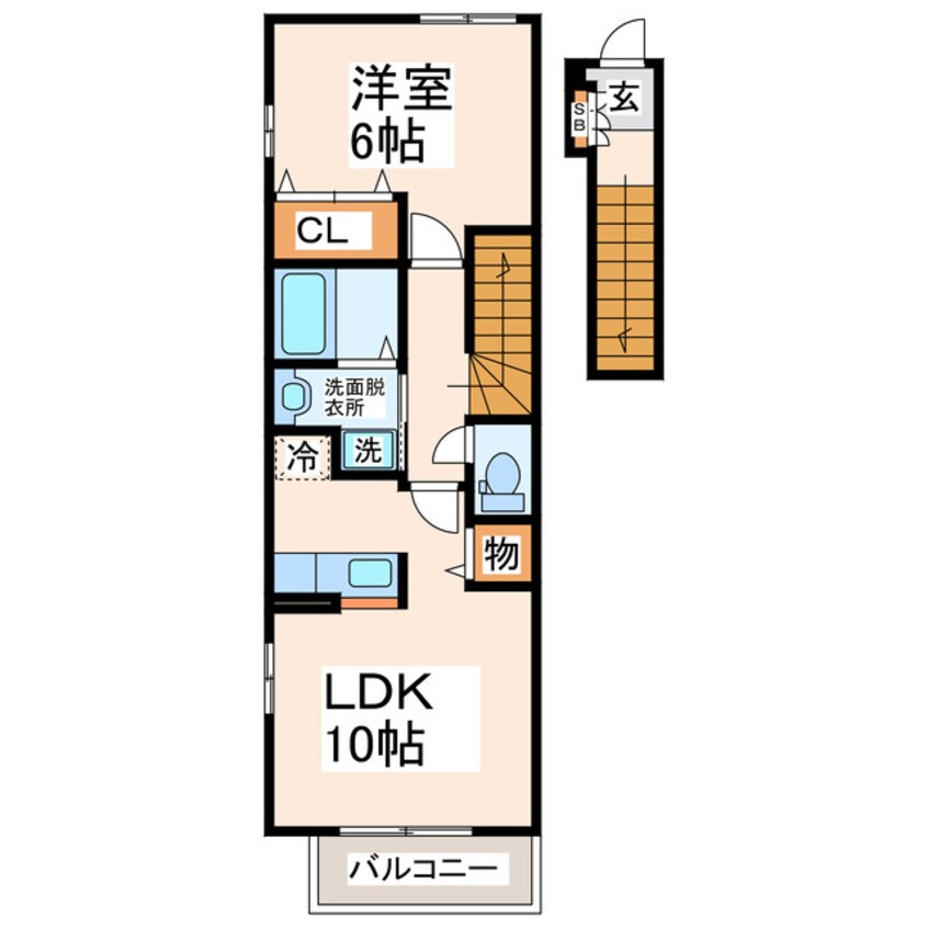 間取図 サザンクロス