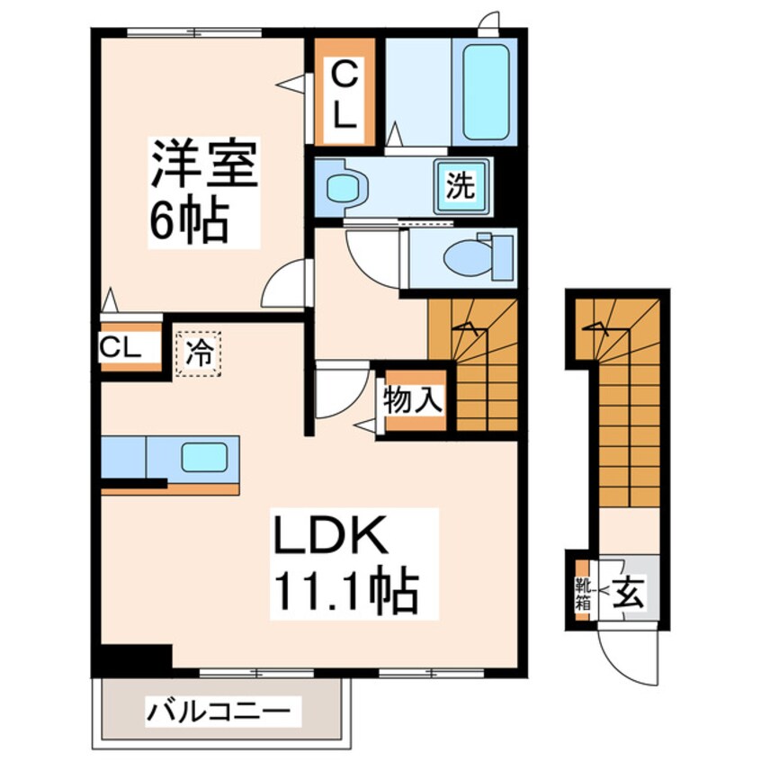 間取図 プラムハイム東町