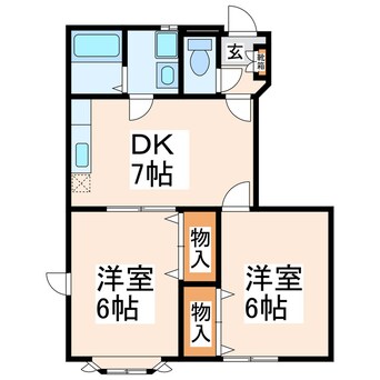 間取図 ヒルズハウス