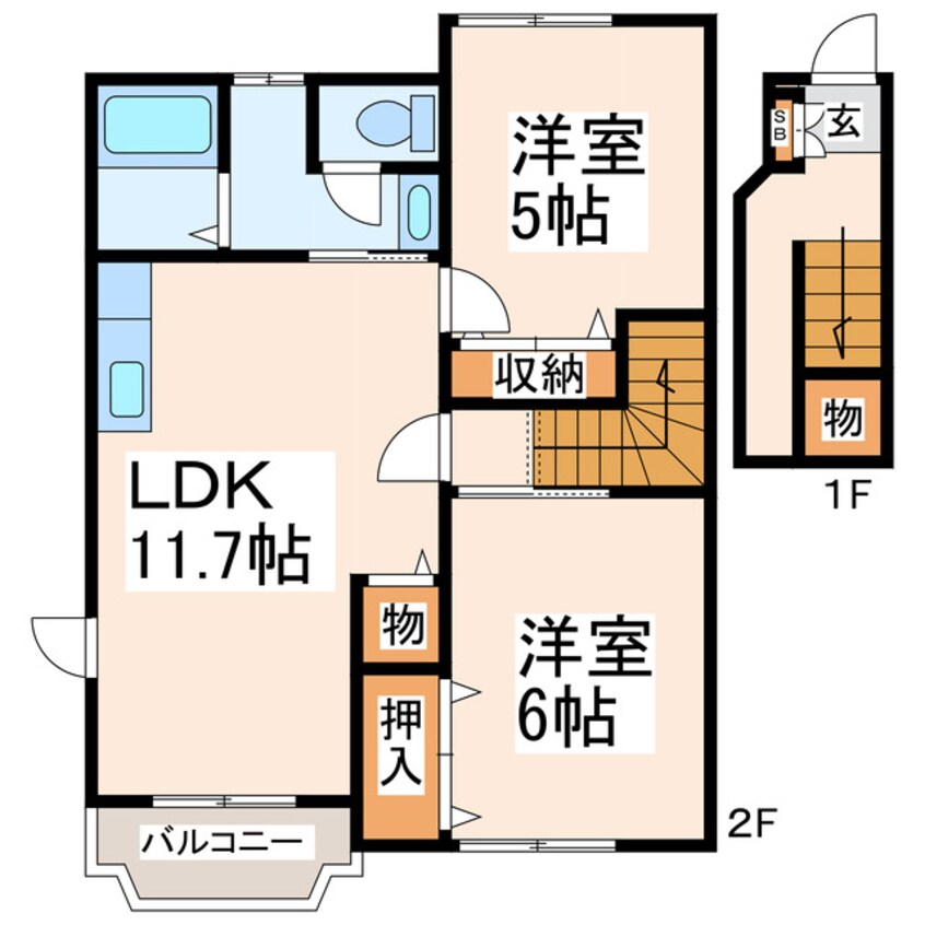 間取図 ヒルズハウス