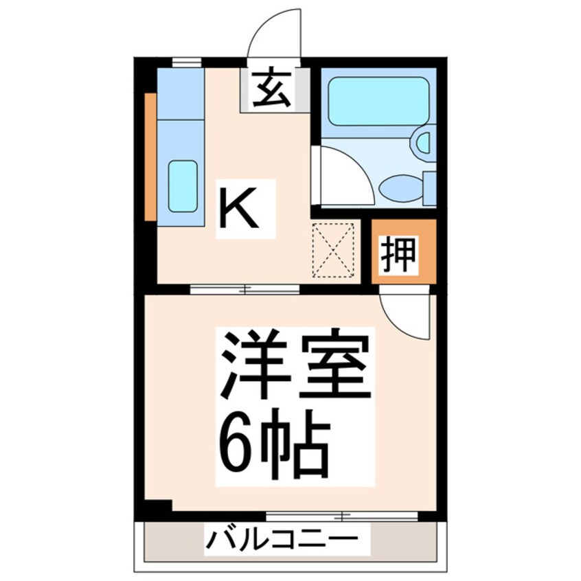 間取図 サンヒルズV