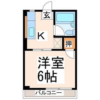 間取図 サンヒルズV