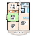 Ciruela須屋の間取図