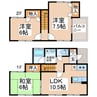 ピュアパークタウン四葉 3LDKの間取り