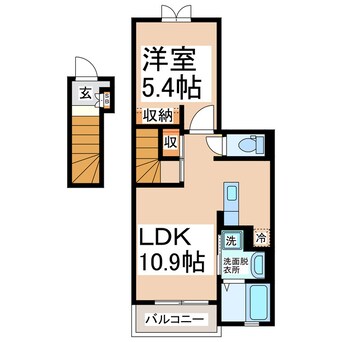 間取図 ブローテ藤本