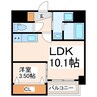 熊本電気鉄道上熊本線/上熊本駅 徒歩4分 8階 築8年 1LDKの間取り