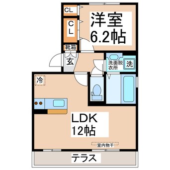 間取図 ニュル・ナイン