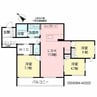 グランメゾン新屋敷一丁目 3LDKの間取り