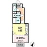 ハレ　カイマナ 1DKの間取り