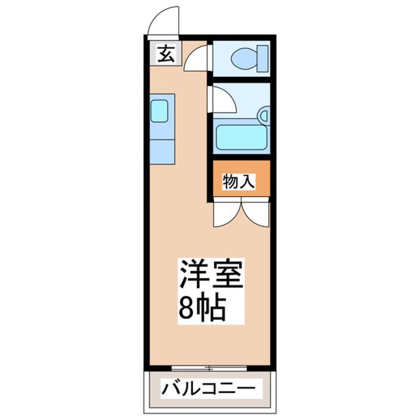 間取図 ロフティ薬園町