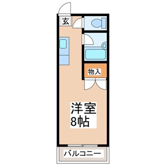 間取図 ロフティ薬園町